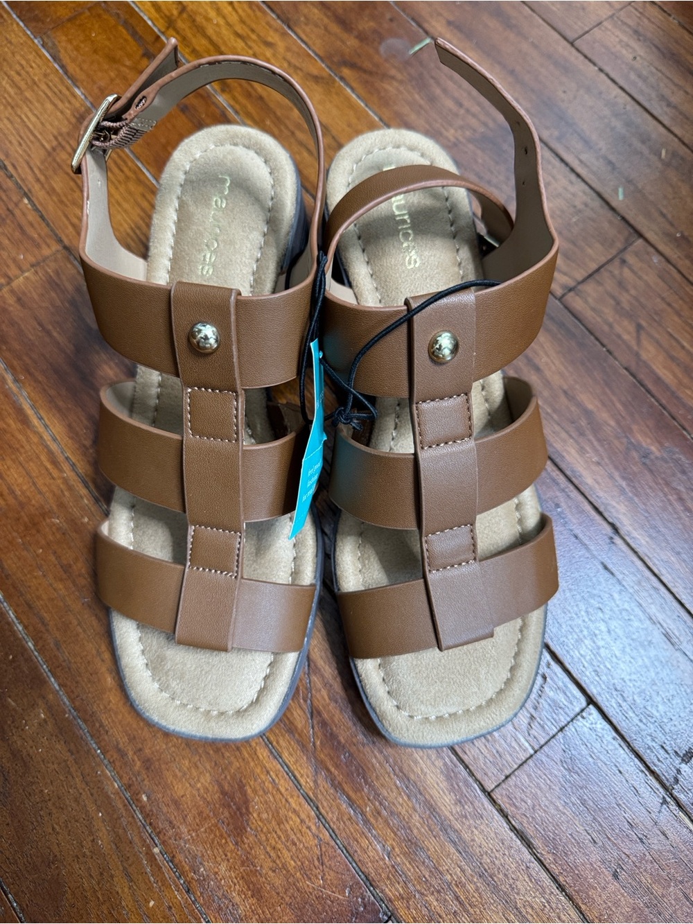 Maurices Brown Strappy Gladiator Sandals